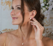 Kristina - Pearl Stud Earrings