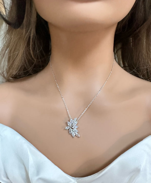Elizabeth-Crystal Necklace Set