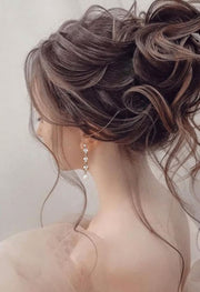 Olivia - Pearl Bridal Earrings