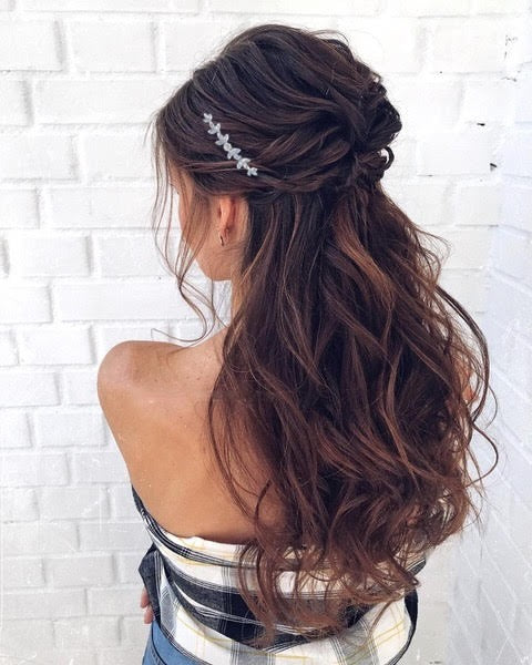 Crystal Bridal Hair comb - Alexis