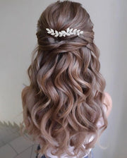 Crystal Bridal Hair Comb - Mallory