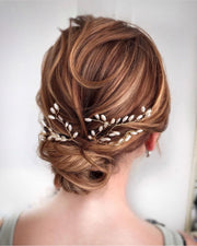 Pearl Bridal hair pins - Danielle