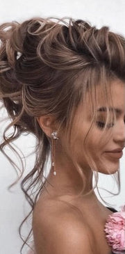 Hannah - Crystal Bridal Earrings