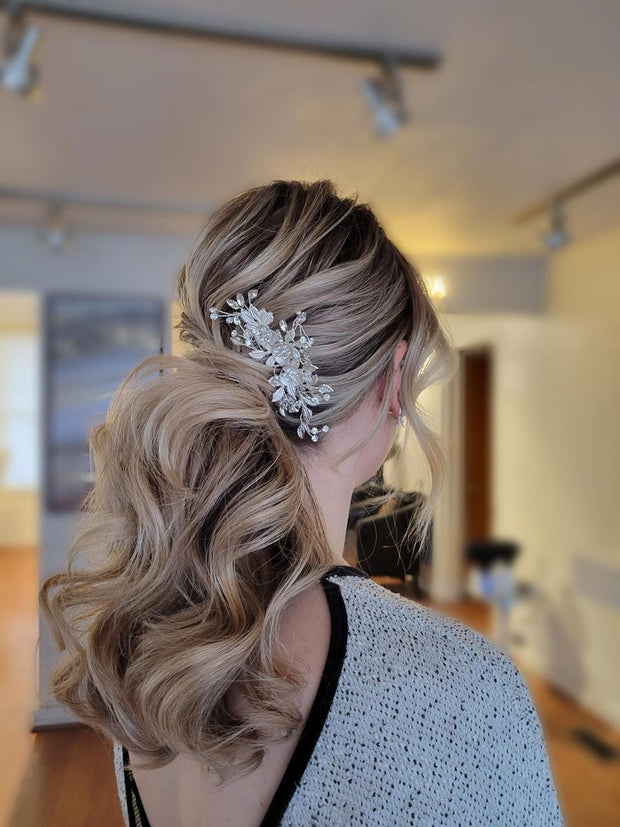 Bridal Hair comb - Cindy