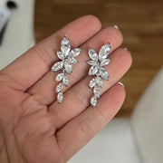 Sarah - Crystal Bridal Earrings