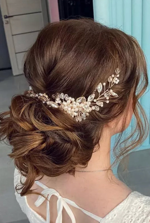 Bridal Hair comb - Tammy