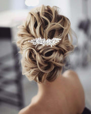 Crystal Bridal hair comb - Barbara