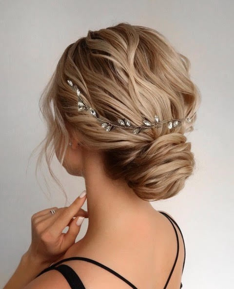 Mary - Bridal hair vine