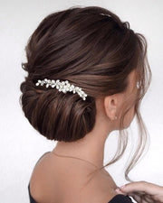 Pearl Bridal Hair Comb - Nichole