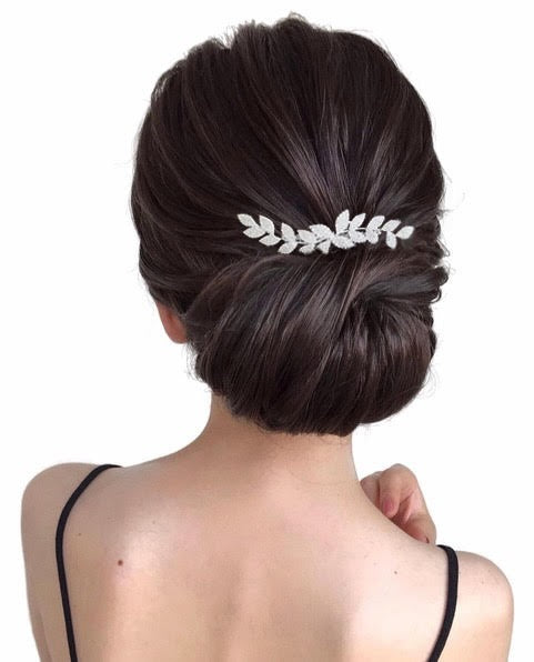 Crystal Bridal Hair Comb - Mallory