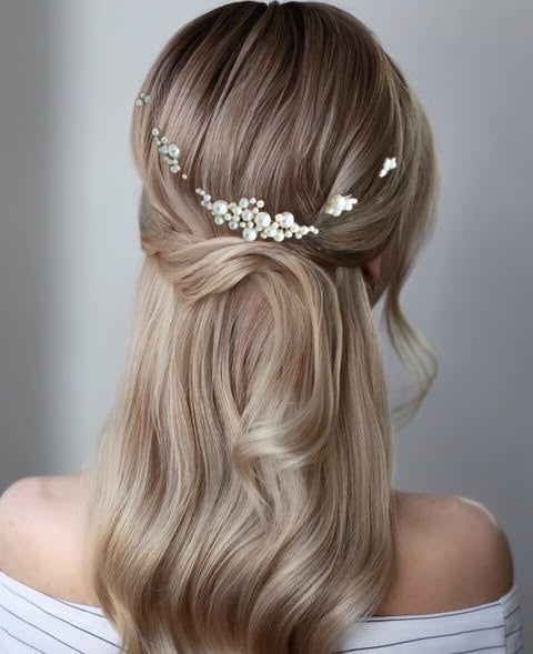 Pearl Hair Piece - Tracy