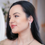 Bridal Drop Earrings - Monica