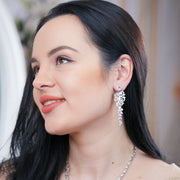 Karen - Crystal Bridal Earrings
