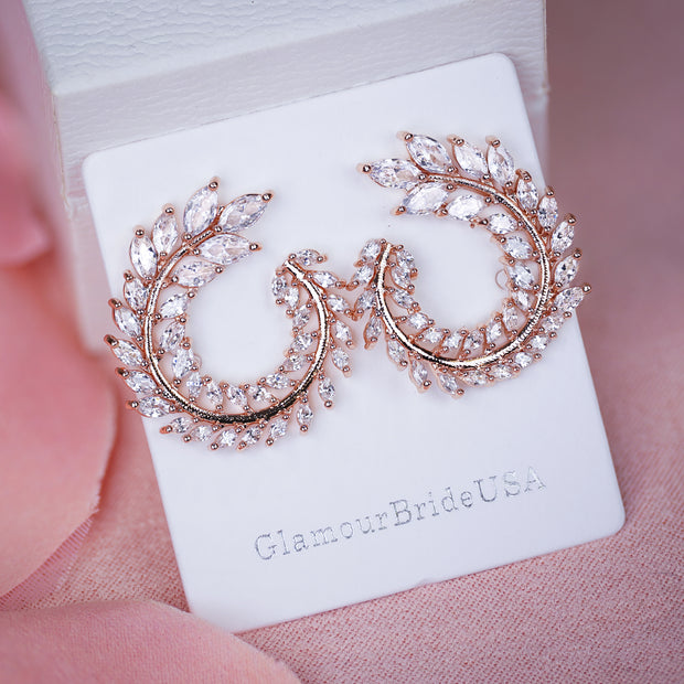 Courtney - Crystal Bridal Earrings