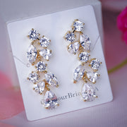 Alicia - Crystal Bridal Earrings