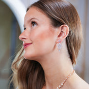 Rebecca-Crystal Bridal Earrings