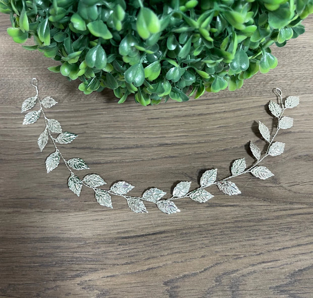 Anne - Bridal leaf hair vine