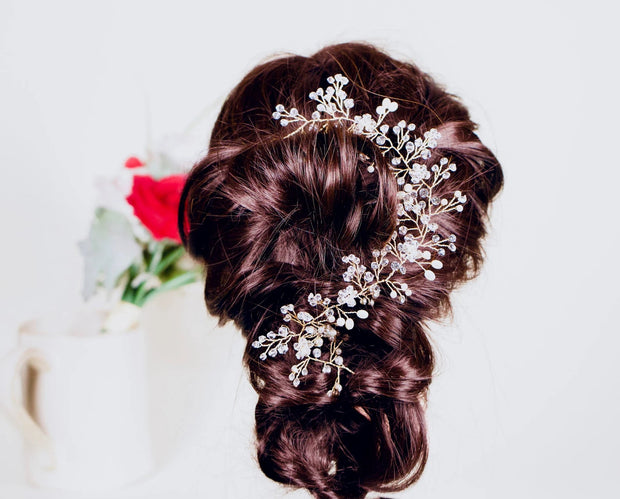 Renee - Bridal hair piece