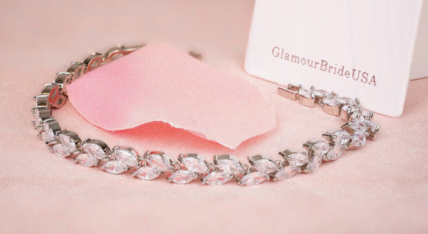 Diana - Crystal Bridal Earrings