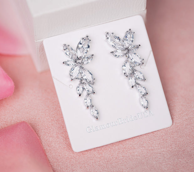 Bridesmaid Earrings – GLAMOUR BRIDE USA