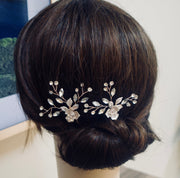 Wedding hair pins - Amber
