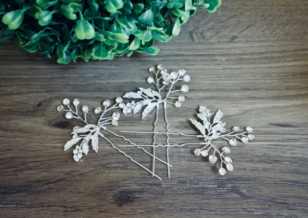 Wedding hair pins - Rachel