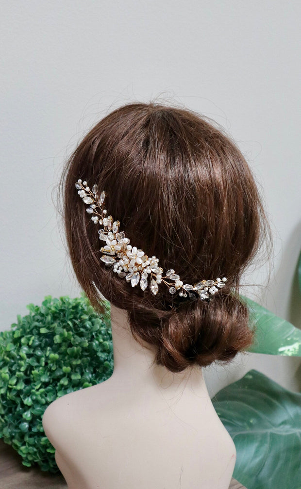 Bridal Hair comb - Tammy