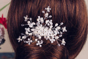 Bridal Hair comb - Cassie