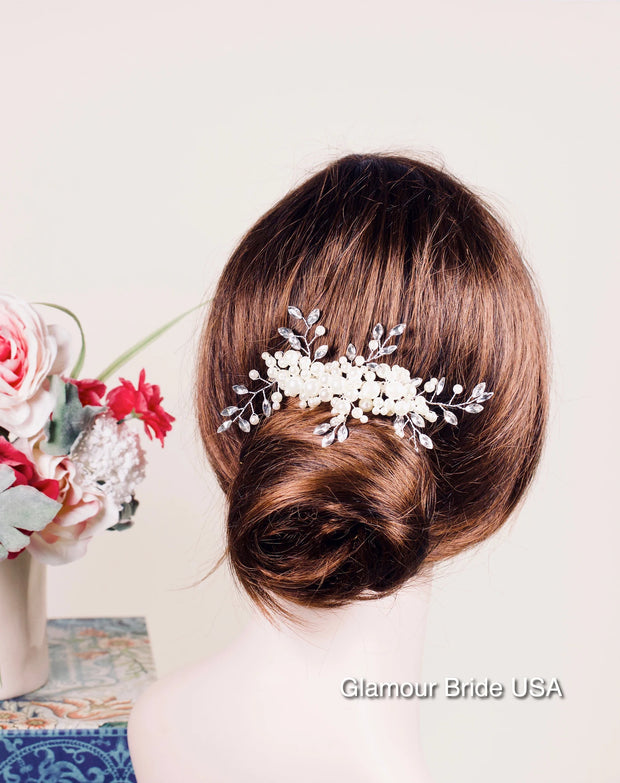 Bridal Hair Comb - Latasha