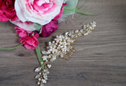 Bridal Hair comb - Tammy