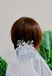Bridal Hair comb - Cassie