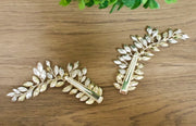 Blue Opal Bridal Hair Comb - Virginia