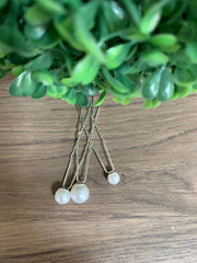 Pearl Wedding hair pins - Linda