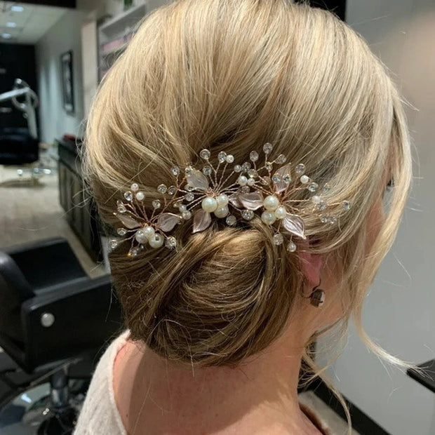 Bridal hair pins - Amanda
