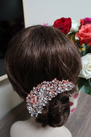 Bridal hair comb  Wedding hair vine, Bridal hair vine Wedding hair piece  Bridal hair piece Bridal hair accessory Crystal hair vine