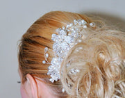 Bridal hair piece Wedding hair piece Bridal hair vine Silver hair piece Wedding Hair Accessories Bridal hair accessories  Crystal hair comb