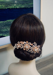 Crystal Bridal hair comb - Angelica