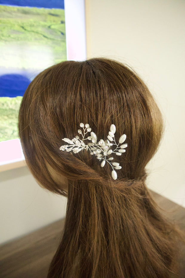 Wedding Hair Pins Pearl Hair Pins Bridal Hair Pins Flower Hair Pins Wedding Hair Accessories Bridesmaid Hair Accessories