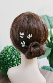 Bridal Hair Pins Crystal Bridal Hair Accessories Wedding Hair Accessories Silver Hair Pin Bridesmaid Hair Pins Crystal hair pins