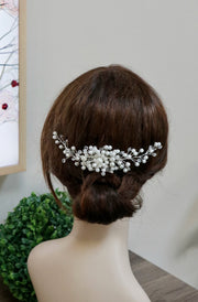 Bridal headpiece  Wedding headpiece Bridal hair comb Bridal comb Wedding hair piece Pearl headpiece Wedding hair piece  Wedding comb