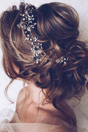 Nichole - Long Bridal Hair Vine