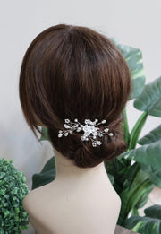 Bridal hair pins Wedding hair pins Silver Wedding Hair Accessories Silver Bridal headpiece Bridal hair pin Silver Bridal hair accessories