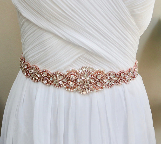 Wedding Belt Bridal Belt Rose Gold Bridal Belt Bridal Sash Rose Gold W GLAMOUR BRIDE USA Wedding Belt Bridal Belt Rose Gold Bridal Belt Bridal Sash Rose Gold W GLAMOUR BRIDE USA
