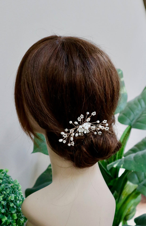 Bridal hair pins Wedding hair pins Silver Wedding Hair Accessories Silver Bridal headpiece Bridal hair pin Silver Bridal hair accessories