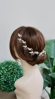 Brenda - Bridal Floral Hair Vine