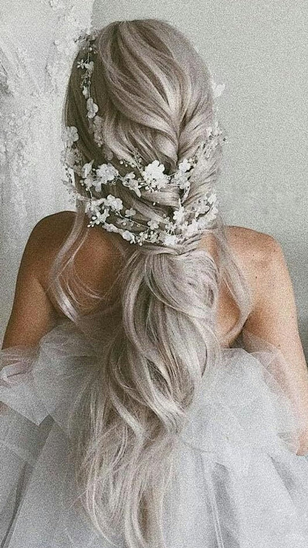 Bridal Hair Vine Wedding Hair vine Bridal hair accessories Wedding Hair Accessories Pearl Crystals Bridal Hair Vine Wedding Hair vine