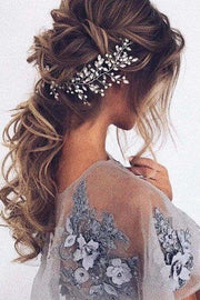 Bridal Hair vine Silver Wedding Hair vine Bridal hair accessories Wedding Hair Accessories Silver Bridal Hair Vine Crystal Bridal Hair piece