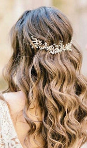 Bridal hair piece Bridal hair vine Gold Bridal Hair Accessories Wedding Hair Accessories Silver Wedding hair piece  Bridal hair vine