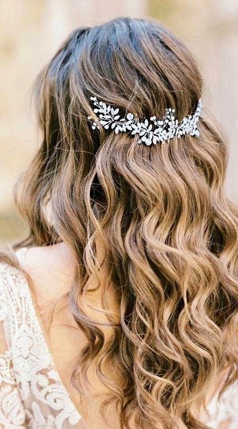 Bridal hair vine Bridal hair piece Silver Bridal Hair Accessories Wedding Hair Accessories Wedding hair piece Rose Gold Bridal hair vine