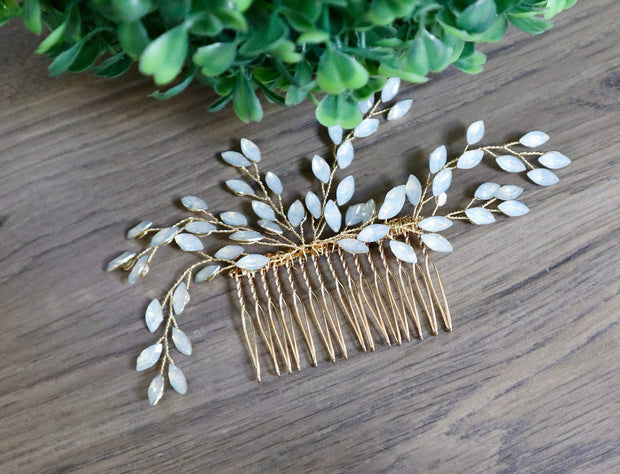 Bridal hair comb - Jaime